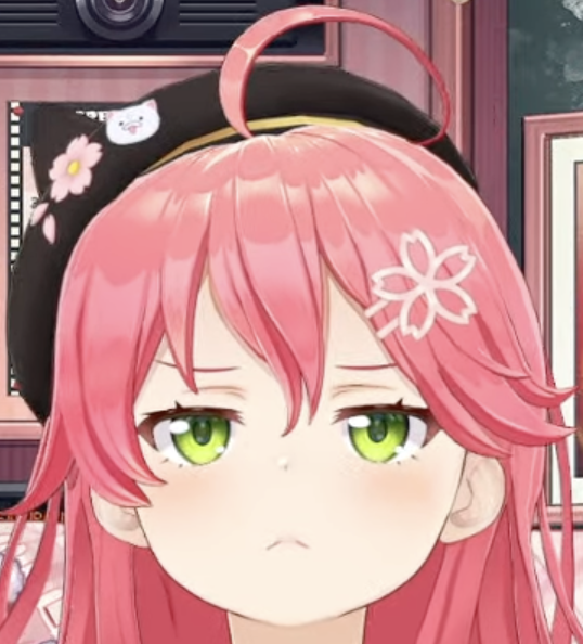不機嫌なみこ